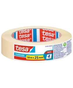 Scelto Dai Clienti Nastro carta adesivo per mascheratura standard, 25 mm x 50mt -tesa